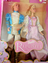 Beautiful Vintage &quot;Rapunzel Barbie and Prince Ken&quot;  Doll Set -IB - £58.28 GBP