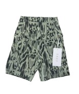 Tavi Stash &amp; Dash Biker Shorts 6&quot; Cactus Ikat Print Athletic Small - $26.05 CAD