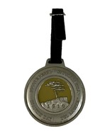 Pebble Beach Resorts Golf Bag Tag - Metal Medallion 1919 &amp; Leather Tag Nice - £10.30 GBP