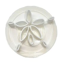 Sand Dollar Design Concha Cutter Mexican Sweet Bread Stamp USA Made PR4516 - $7.99