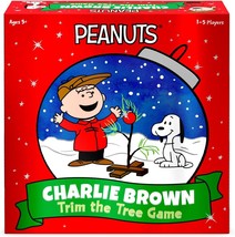 Peanuts Charlie Brown Trim The Tree Cooperative Game for 1 5 Players Ages 5 and  - $39.90