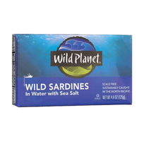 Wild Sardines in Water with Sea Salt,4.4 Oz,Pack of 12 @ Fast # PaypAL Shipping  - £30.67 GBP
