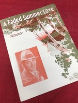 Bing Crosby Cover - A Faded Summer Love VTG 1931 Sheet Music A Fox Trot Ballad - £6.29 GBP