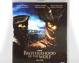 Brotherhood of the Wolf (Blu-ray, 2001, Director&#39;s Cut, *Import) Like New ! - £9.65 GBP