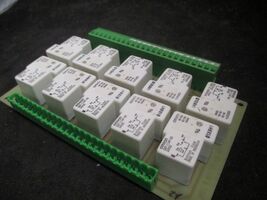 Omron G8P-114P-US Relay Board W/10 Relay Modules - $142.00