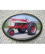 FARMALL 1952 460  TRACTOR Epoxy Photo Buckle New - $337.75 MXN