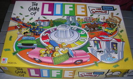 The Game of Life The Simpsons Edition Board Game-Complete - $22.00