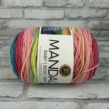 Lion Brand Yarn 526-207/15055 Mandala Baby Yarn Honeydukes Rainbow 590 Y... - £8.01 GBP