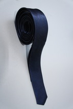 JT3 Navy Blue 3cm Necktie - $19.99