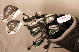 Senior Full Golf Set New 12 Deg Driver 3 Wood 4 Ibrid 5-SW Irons Putter Golf Bag - £299.10 GBP