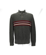 Eddie Bauer 1/4 Zip Pullover Knit Sweater Men&#39;s Sz L Long Sleeve Casual ... - £19.46 GBP