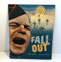 Military Souvenier Book from 1940&#39;s Fall Out Hey Rookie - $39.59