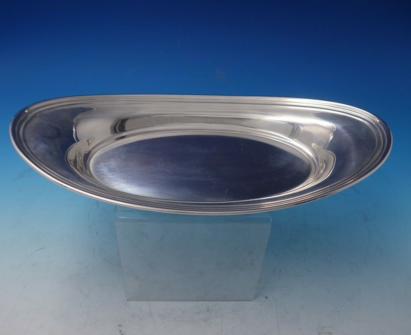 Rogers Sterling Silver Bread Tray 12 1/4" x 6" 8.45 ozt. #210 19 (#5172) - $404.91