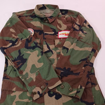 Amecican Cable Men’s Unicor Woodland Camouflage Jacket BDU Combat Coat Sz Medium image 7