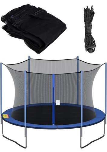 Trampoline Safety Net Replacement Enclosure 12 Foot Trampoline 6 Pole - $19.79