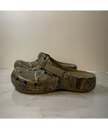 Crocs Men’s Size 10 Advantage Max 4 HD Classic Khaki Green Camo Clogs Ou... - $736.63 MXN