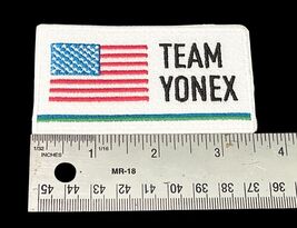 Team Yonex USA Flag Embroidered Patch Iron On Sew On New Tennis image 2