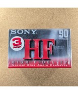Sony HF 90 High Fidelity Normal Bias Cassette - 90 min. 3-Pack - $108.33 MXN
