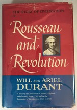 The Story of Civilization: Part X: Rousseau And Revolution, 1967 1st HC / DJ - £56.25 GBP