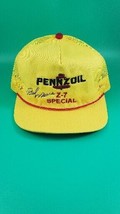 Rick Mears Pennzoil Z-7 Special Baseball Hat Cap Trucker Mesh Vtg Snapback - $29.69