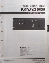 Yamaha MV422 Rack Mixer Original Service Manual, Schematics, Parts List ... - £23.34 GBP