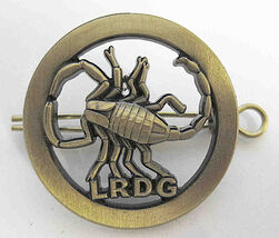 WW2 British LRDG Cap &amp; Beret Badge Long Range Desert Group SAS SBS Hat L... - $13.99