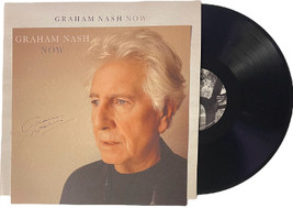 Graham Nash signed 2023 NOW 11x11 Art Card/Album Cover/LP/Vinyl Record- COA - £86.48 GBP