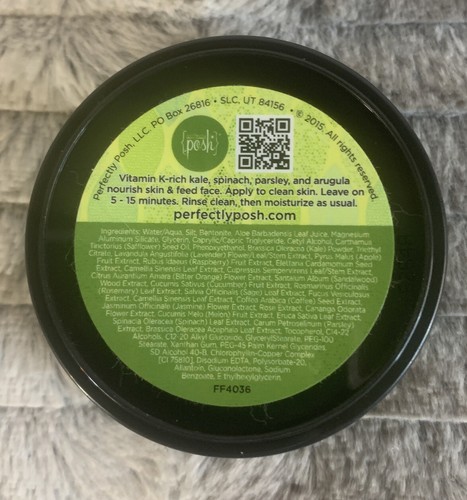 Perfectly Posh ~ KALE FACE ~ Kale, Spinach, Parsley, Arugula Fresh Mask Item image 2