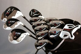 Big &amp; Tall +1&quot; T-11 Iron Set 4-SW Driver Woods Putter Hybrid Bag Mens Golf Clubs - £539.61 GBP