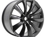2016-2020 Tesla Model X Rear Turbine 22&quot; 22x10 Rim 10 Spoke Wheel ET35 O... - £198.99 GBP