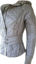 Authentic Moschino grey women&#39;s jacket SZ42/Medium - $295.00