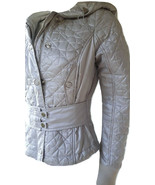 Authentic Moschino grey women&#39;s jacket SZ42/Medium - $403.47 CAD