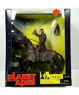 2001 Vintage Planet of the Apes THADE with Battle Steed Action Figure Ha... - $51.47
