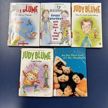 LOT 5 Vintage Judy Blume Books Superfudge Fudge A Mania Fourth Gr Nothin... - $15.59 CAD