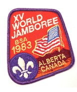 Vintage 1983 World Jamboree XV Alberta Canada Boy Scouts America Camp Patch - €9,00 EUR