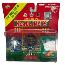 1998 Limited Edition Herman Moore In The Trenches Headliners Figure with Helmet - £9.07 GBP