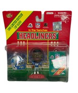 1998 Limited Edition Herman Moore In The Trenches Headliners Figure with... - $11.62