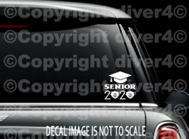 Senior Class 2020 with Masks Car Truck Window Decal Bumper Sticker US Seller - £5.37 GBP+