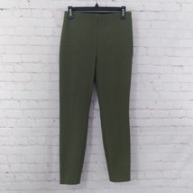 Talbots Pants Womens 4 Green Portland Side Zip Skinny Comfort Waist - £19.90 GBP