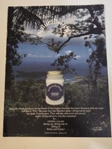 1987 Naturally Fresh Blue Cheese Dressing Vintage Print Ad Advertisement pa20 - £6.22 GBP