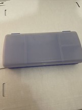 Tupperware Blue Lunch N Things Divided Container Snack Sandwich Keeper  4195B-1 - £7.58 GBP