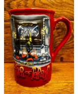 Disney The Twilight Zone Tower Of Terror 3D Red Mug Cup Mickey Goofy Don... - £10.78 GBP