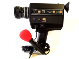 Vintage Design Suprazoom- 805 Macro Sound. Super 8 Movie Camera - good c... - £313.97 GBP