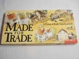 Made For Trade A Game of Early American Life Complete 1993 Aristoplay - $12.99