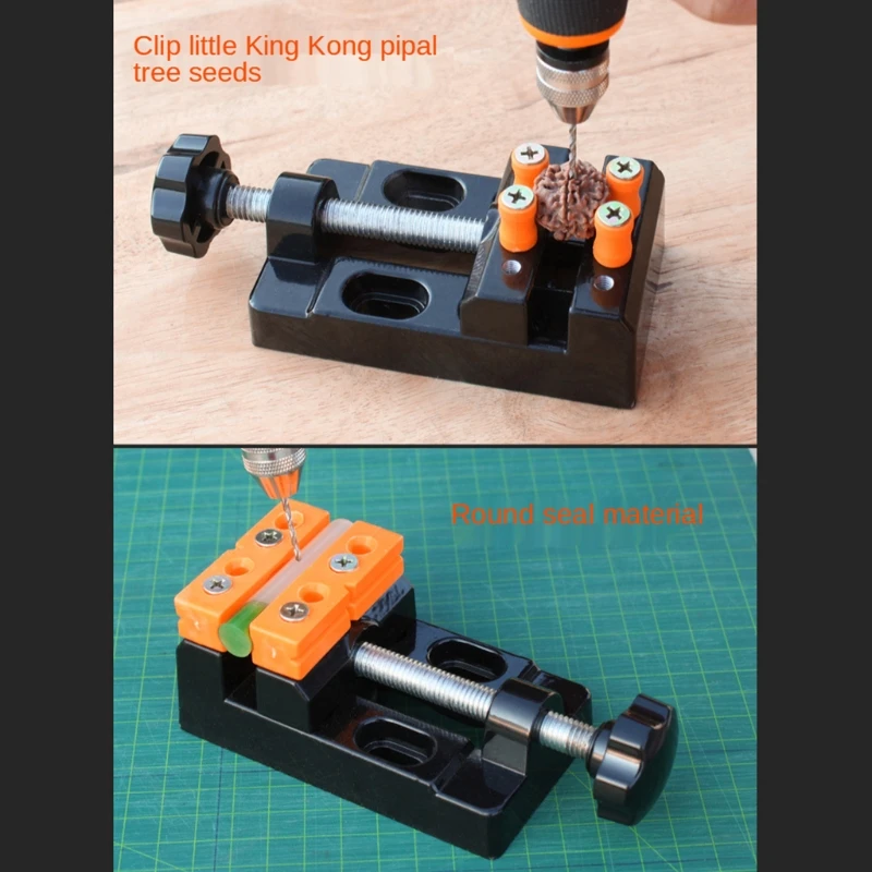 Craft Carving Tool DIY Sculpture Mini Jaw Bench Clamp Drill Press Table ... - $219.34