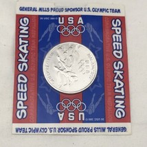 Olympics Nagano 1998 US Team Medallion Speed Skating - $9.95