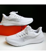 Nike Air Zoom Pegasus 39 Men&#39;s Road Running Shoes White/Grey DH4071-100 ... - £85.02 GBP