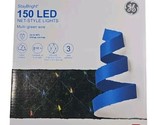 GE StayBright 150 LED Net-Style Lights Multi-Color W/Green Wire 6ft. X 4ft. - $34.64