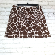 AW Golf by Allyson Whitmore Skirt Womens 12 Petite Animal Print Skort Ac... - £19.57 GBP