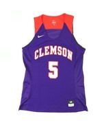 Nike Clemson Tigers Elite Enforcer Basketball Jersey Women's M Purple #5 802337 - $27.95
